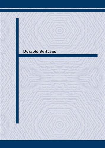 Durable Surfaces - Key Engineering Materials v. 197 (Paperback)