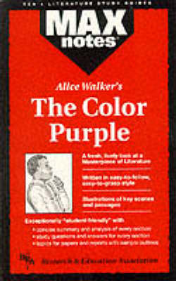 "Color Purple" - MaxNotes (Paperback)