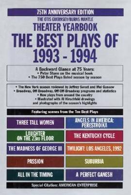 The Best Plays of 1993-1994 - Best Plays (Hardback)