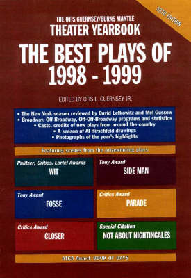 The Best Plays of 1998-1999 - Best Plays (Hardback)