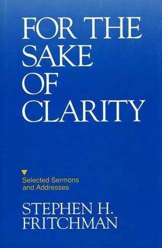 For The Sake Of Clarity (Hardback)