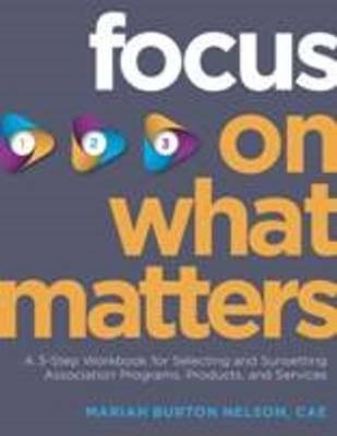 Focus on What Matters by Mariah Burton Nelson Waterstones