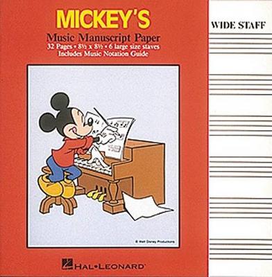 Mickey's Manuscript Paper (Paperback)