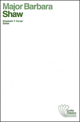 Major Barbara - Crofts Classics (Paperback)
