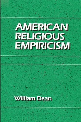 American Religious Empiricism - SUNY Series in Religious Studies (Paperback)