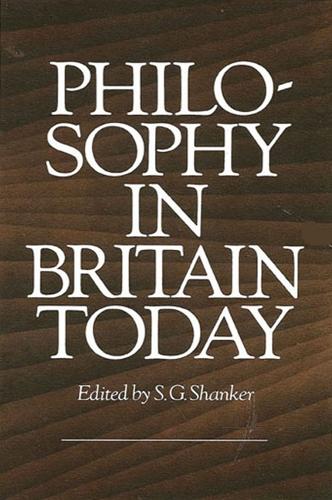 Philosophy in Britain Today (Paperback)
