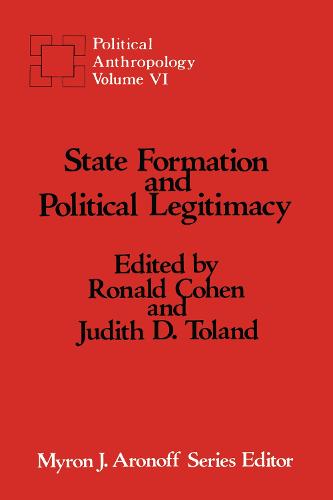 State Formation and Political Legitimacy (Hardback)