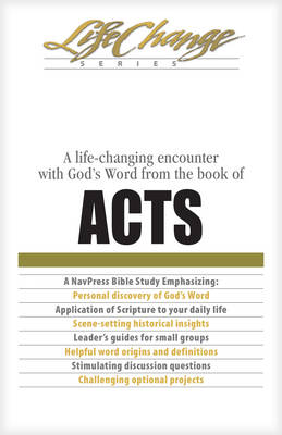 Acts - Bibles/Bible study - Life change series (Paperback)