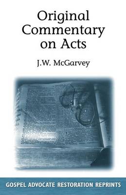 Original Commentary On Acts (Paperback)