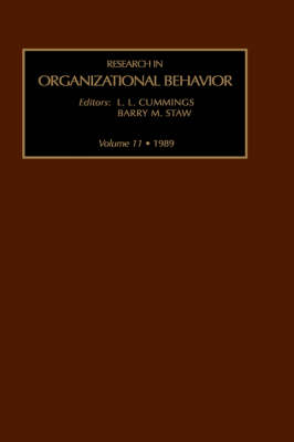 Research in Organizational Behaviour: v. 3 - Research in Organizational Behavior Vol 3 (Hardback)
