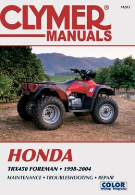 Honda TRX450ES/S 98-01/TRX450FE/FM 02-04 Foreman ATV (Paperback)