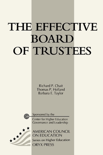 The Effective Board of Trustees (Paperback)