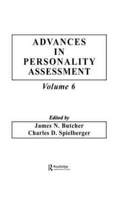 Advances in Personality Assessment: Volume 6 - Advances in Personality Assessment Series (Hardback)