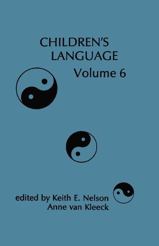 Children's Language: Volume 6 - Children's Language Series (Hardback)
