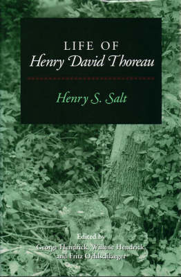 Life of Henry David Thoreau (Hardback)