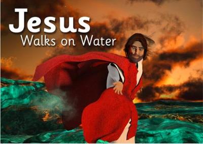 Jesus Walks on Water - Bibleworld Books Series 1 4 (Paperback)