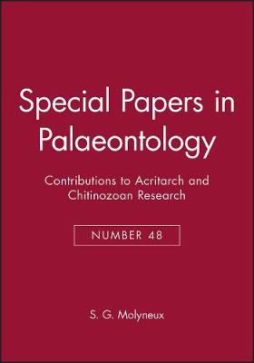 Contributions to Acritarch and Chitinozoan Research - Special Papers in Palaeontology S. v. 48. (Paperback)