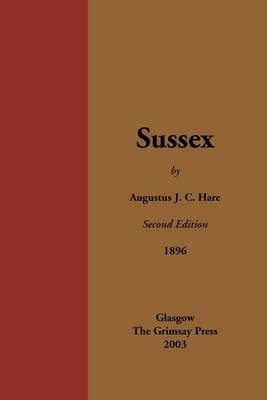 Sussex, 1896 - Early guides for travellers in Britain (Paperback)