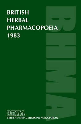 British Herbal Pharmacopoeia 1983 (Paperback)