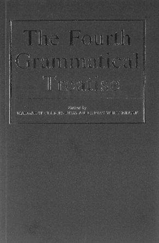 The Fourth Grammatical Treatise (Paperback)