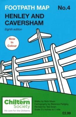 Footpath Map No. 4 Henley and Caversham - Chiltern Society Footpath Maps 4 (Paperback)