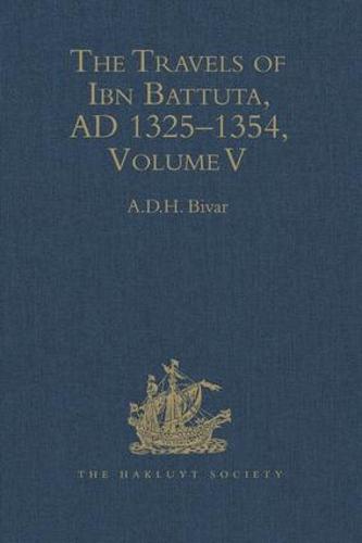 The Travels of Ibn Battuta: Volume V: Index - Hakluyt Society, Second Series (Hardback)