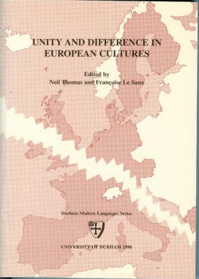 Unity and Difference in European Cultures (Paperback)