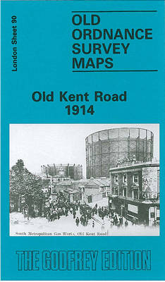 Old Kent Road 1914: London Sheet 090.3 - Old O.S. Maps of London (Sheet map, folded)