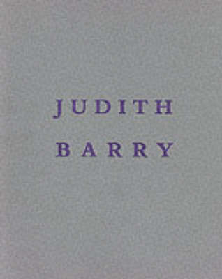 Judith Barry: Through the Mirror of Seduction (Paperback)