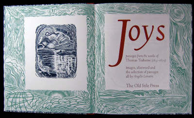 Joys: Passages from the Works of Thomas Traherne (Hardback)