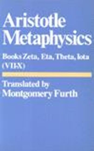 Metaphysics: Bks. 6-10. Zeta, Eta, Theta, Iota (Hardback)