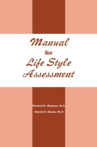 Manual For Life Style Assessment (Paperback)