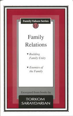 Family Relations: Building Family Unity. Enemies of the Family - Family Values S. (Paperback)