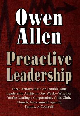 Preactive Leadership (Hardback)