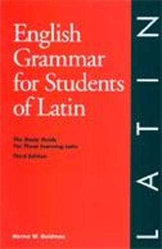 English Grammar for Students of Latin (Paperback)
