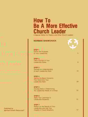 How To Be A More Effective Church Leader: A Special Edition for Pastors And Other Church Leaders (Paperback)