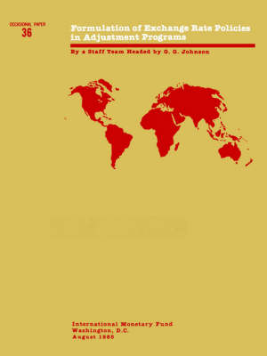 Formulation of Exchange Rate Policies in Adjustment Programmes (Paperback)