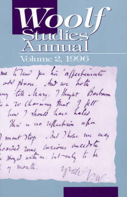 Woolf Studies Annual 1996: 1996 (Paperback)