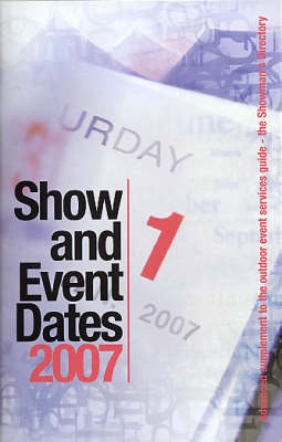 Show and Event Dates (Paperback)