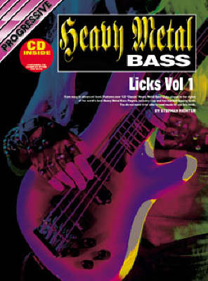 Progressive Heavy Metal Bass Licks: Volume 2 / CD Pack