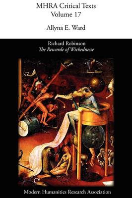 Richard Robinson, 'The Rewarde of Wickednesse' (Paperback)