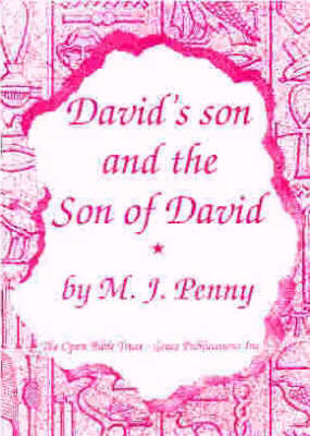 David's Son and the Son of David (Paperback)