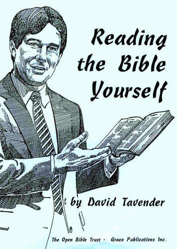 Reading the Bible Yourself (Paperback)