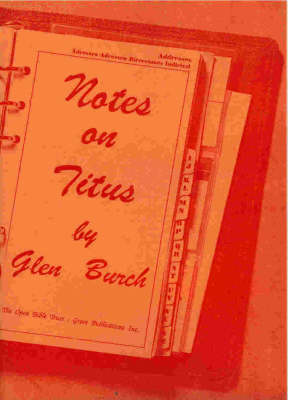 Notes on Titus (Paperback)