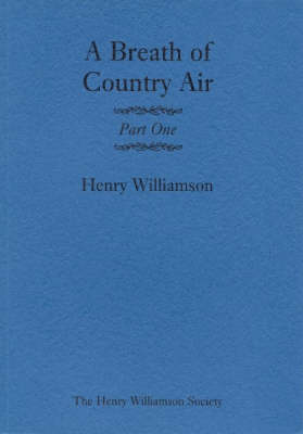 A Breath of Country Air: Pt. 1 (Paperback)