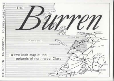 The Burren: A Two Inch Map of the Uplands of North-west Clare (Sheet map, folded)
