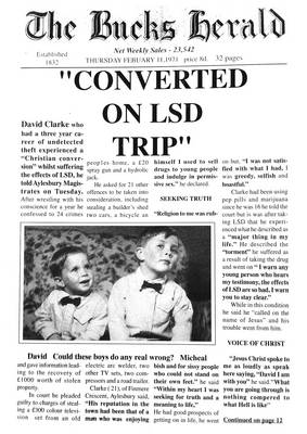Converted on LSD Trip: Saved from Sin, Death and Hell by the Lord Jesus Christ (Paperback)