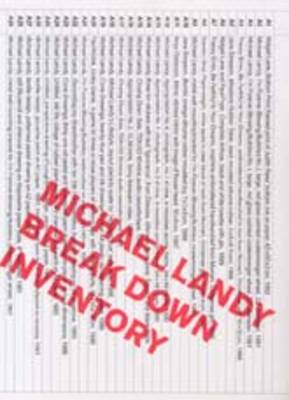 Break Down Inventory (Paperback)