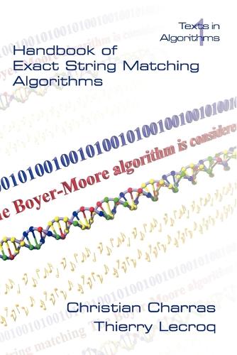 Handbook of Exact String Matching Algorithms (Paperback)