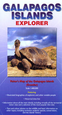 Galapagos Islands Explorer: Visitor's Map of the Galapagos Islands (Ecuador) - Ocean Explorer Maps (Sheet map, folded)